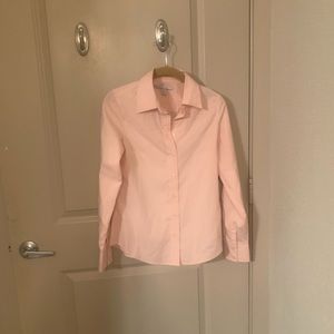 Pink button down